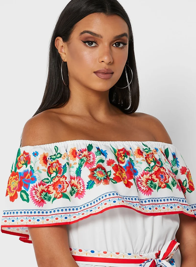 Ginger Off Shoulder Dress
