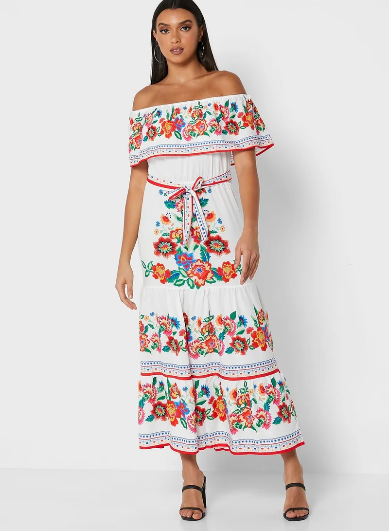 Ginger Off Shoulder Dress