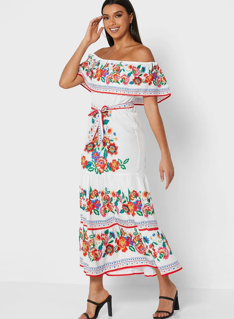 Ginger Off Shoulder Dress