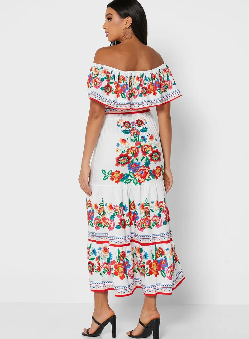 Ginger Off Shoulder Dress