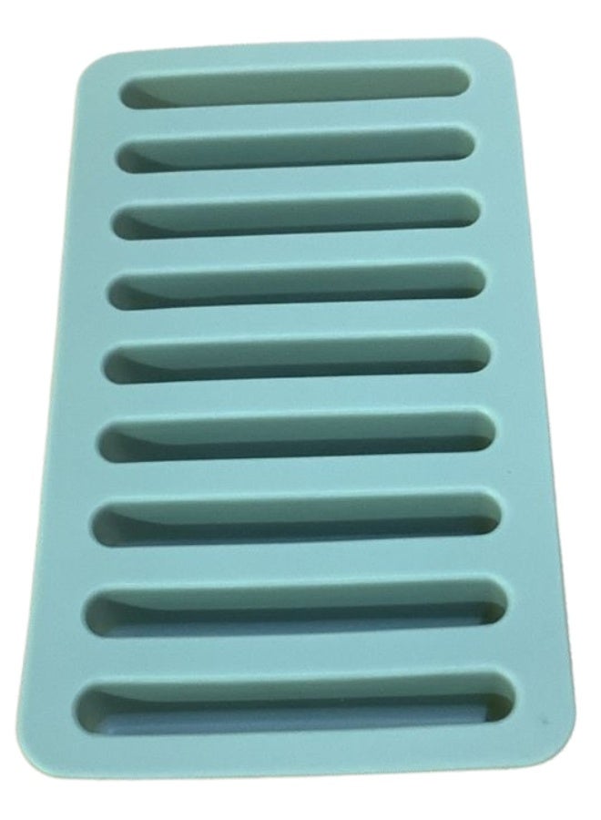Happy Home 1pack of silicone mold 9 grids empty multi-functional use ice mold and chocolate mold-Mint Green - Image 3