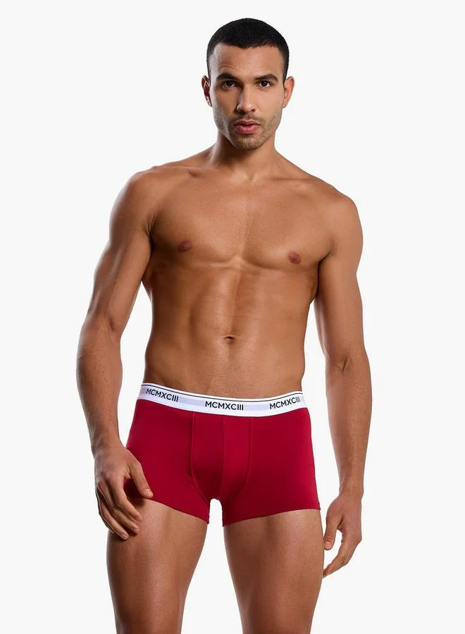 Splash FAV Men Printed Waistband Cotton Trunks - Pack of 3