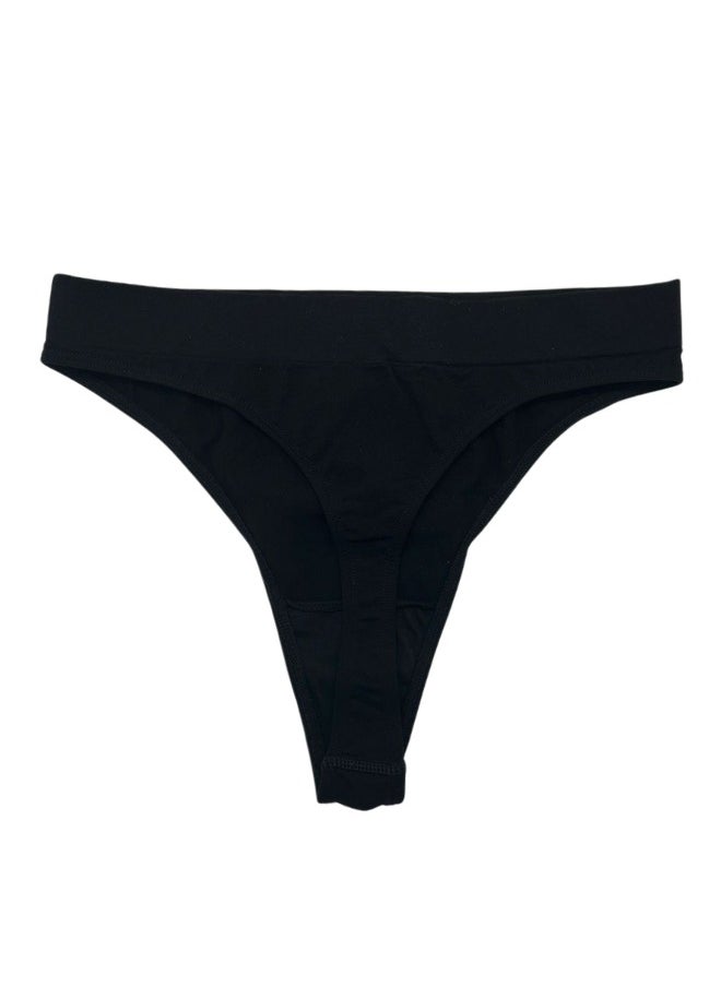 CHIAR DILUNA - Premium Gabbiano Lingerie Nero Black Underwear 3 Pack for Medium to Large Women - Image 1