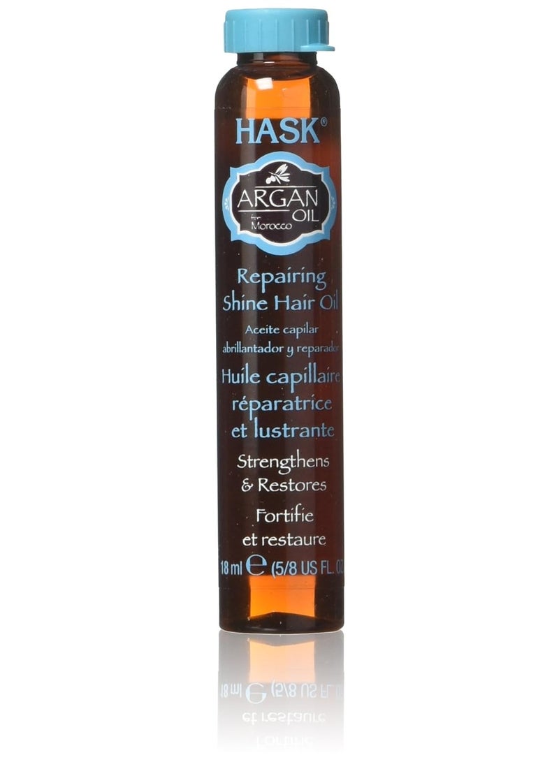 Hask Argan Oil Repairing Shine Hair Oil 5/8 oz (Pack of 12) - Image 1