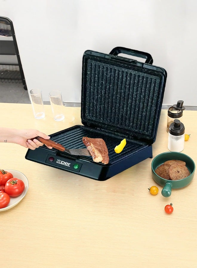 XPER Health Grill - 1200 Watt - Granite Surface - Grill on Both Sides - XPGR-766M - Image 5