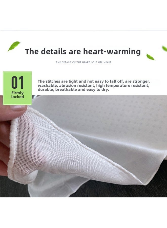 Steamer Cloth Steamer Integrated Stove Cloth Rectangular All-in-one Machine Special Steaming Cloth Steaming Rice Towel High Temperature Resistant Food Grade-Size:Square [45x 45cm ] 2 Pieces Food Grade - Image 4