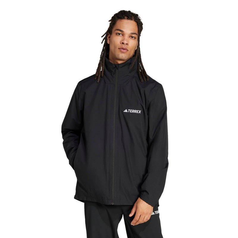 adidas Terrex Multi Essentials 2 Layer Rain Jacket - Image 1