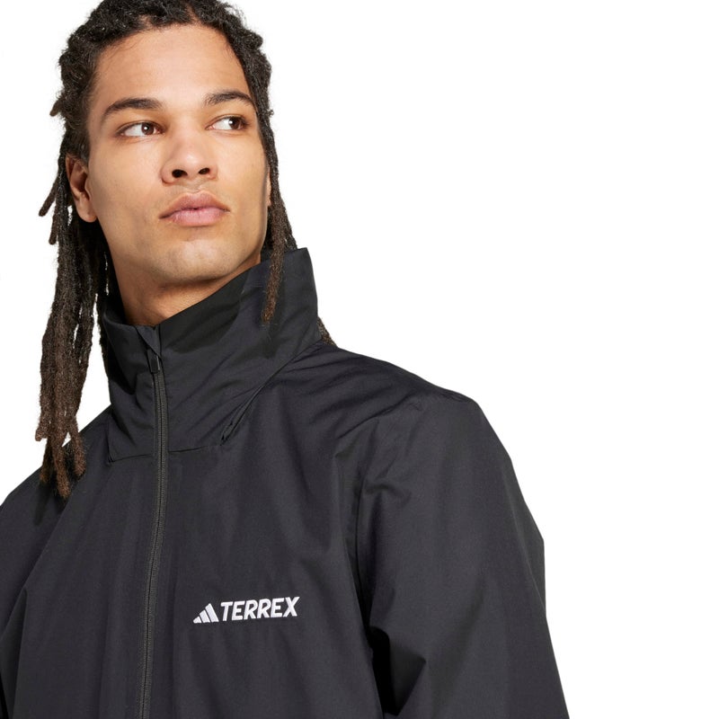 adidas Terrex Multi Essentials 2 Layer Rain Jacket - Image 3