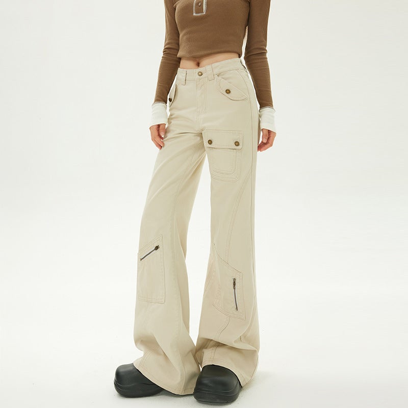 Unisex Classic Denim Jeans Loose Fit Daily Outdoor Wear - Image 5