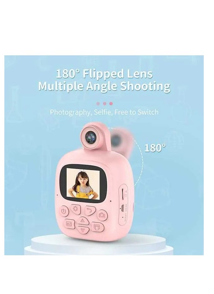 Generic Kids Instant Camera   Mini Learning Toy Camera Gift for Kids  - Image 4