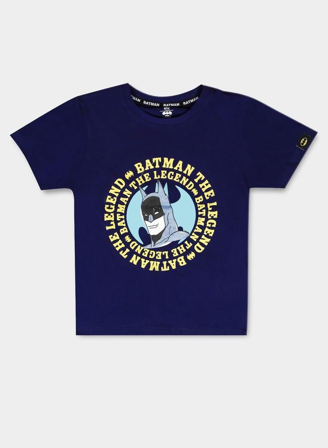 Batman Graphic Print Round Neck Fashion T-shirt - Image 1