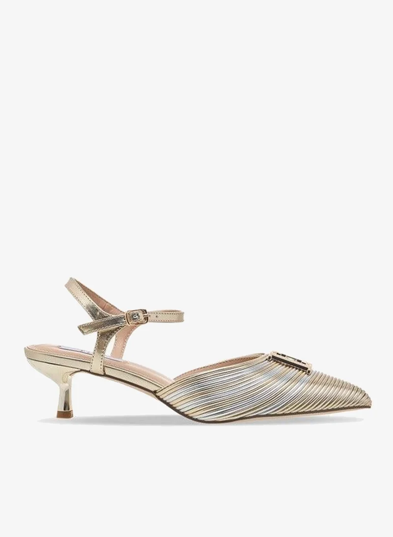 ايل Women Embellished Kitten Heel Sandals Ramadan Collection