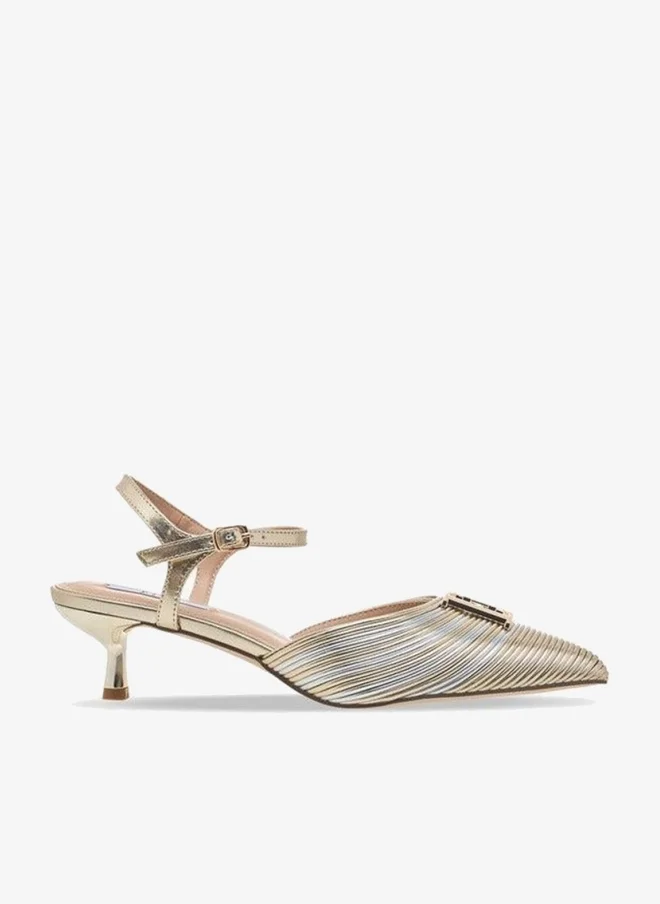 ايل Women Embellished Kitten Heel Sandals Ramadan Collection
