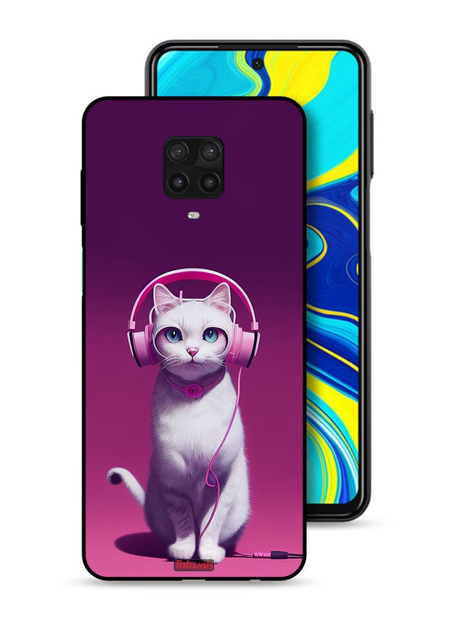 Tolwak Xiaomi Redmi Note 9S Protective Case Cover Cute Kitten - Image 1