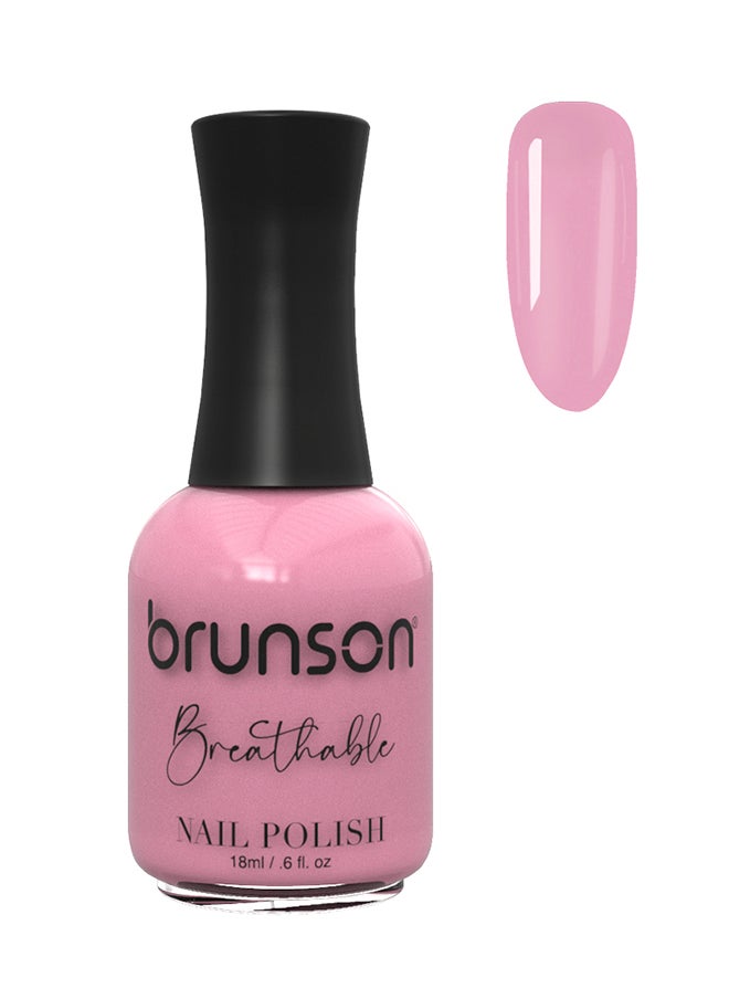 brunson Breathable Nail Polish Halal nail polish Wudu friendly Quick-Dry Vegan long lasting but easy peel off   18ml BH177 