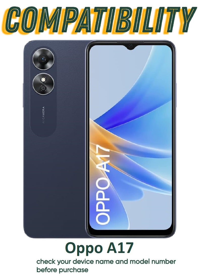 أكاليكس 5 قطع، حماية شاشة،  لهاتف اوبوA17، جودة ممتازة. - Image 3