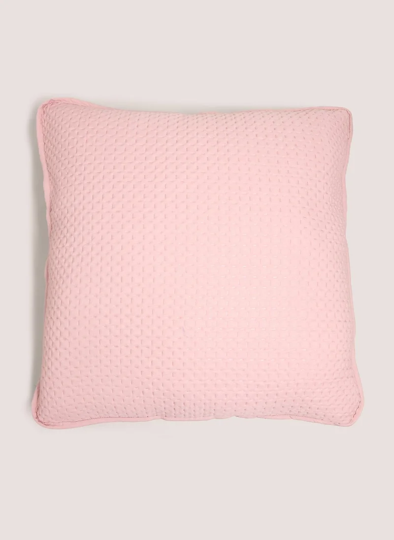 Matalan Pink Washed Cushion