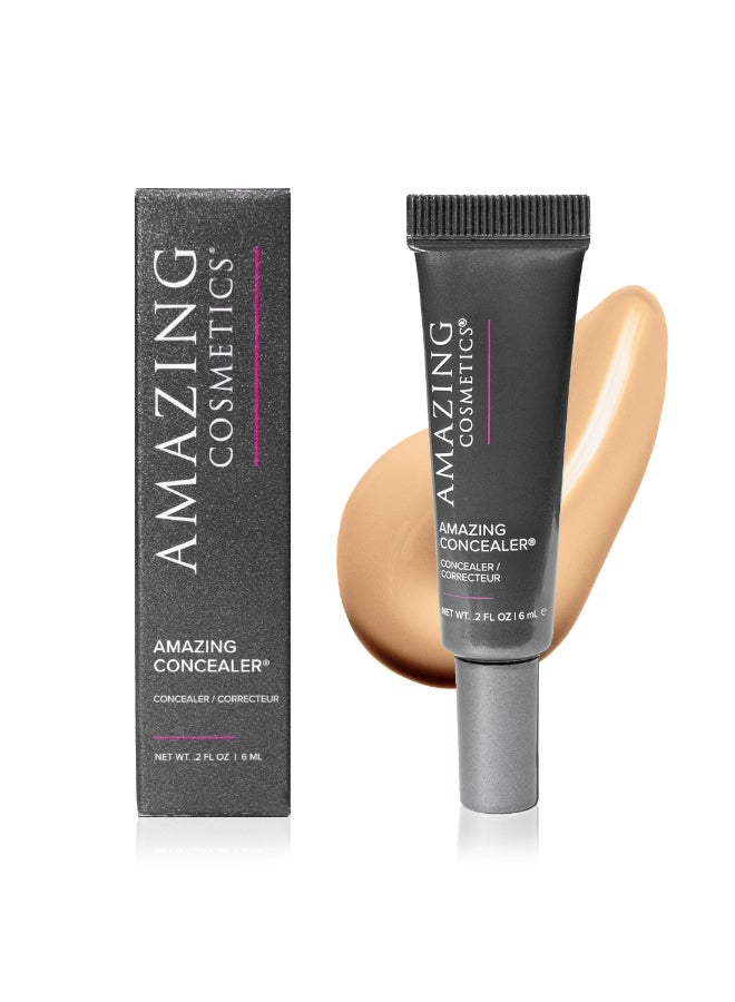 AmazingCosmetics Amazing Concealer Full Coverage with Pin Dot Amounts Long Wear Concealer Makeup for Undereye Dark Circles Blemishes and Spots Color Correcting Skin Like Finish - Image 3
