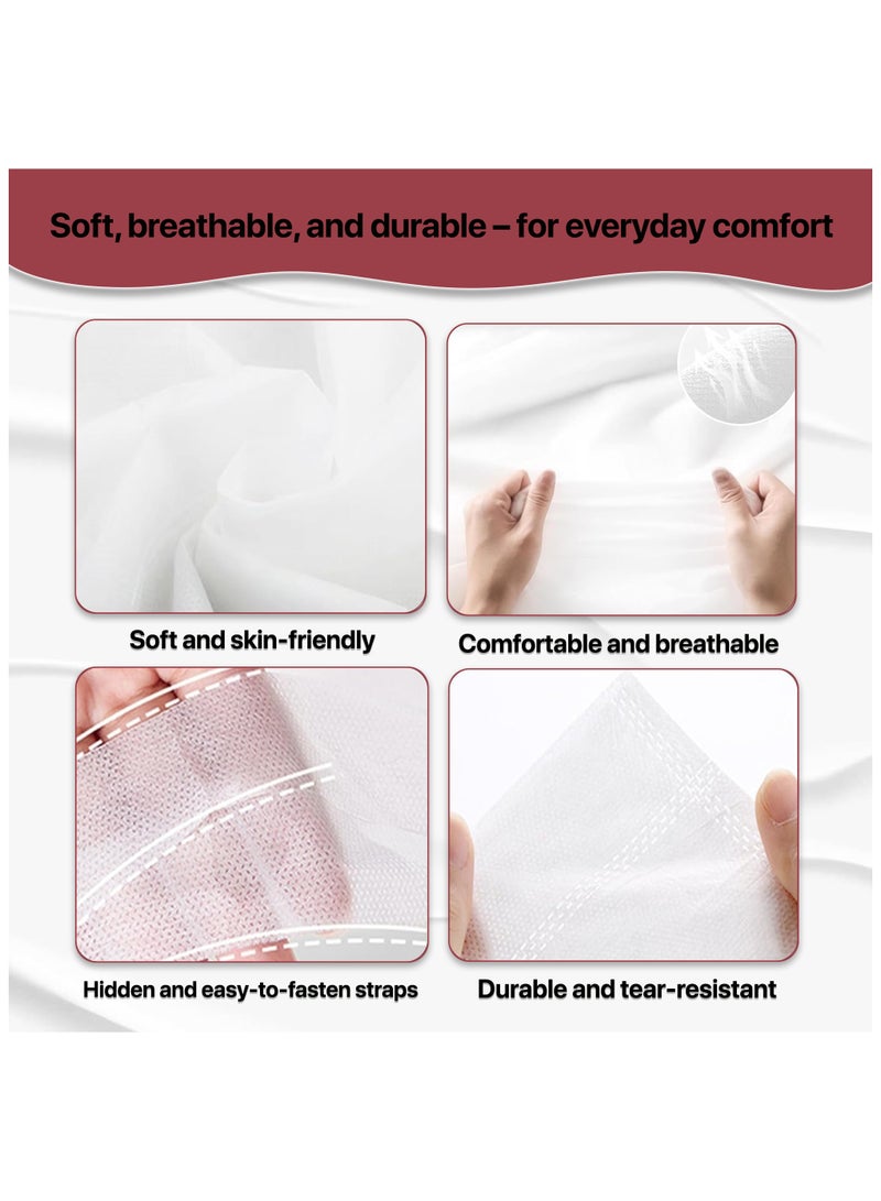 3 Pack Disposable Bed Sheets for Travel, Portable Disposable Bedding Set with Bed Sheet*1/Quilt Cover*1/Pillowcases* Disposable Bed Sheets XL Size for Travel Business Trip Camping Hotel. - Image 4