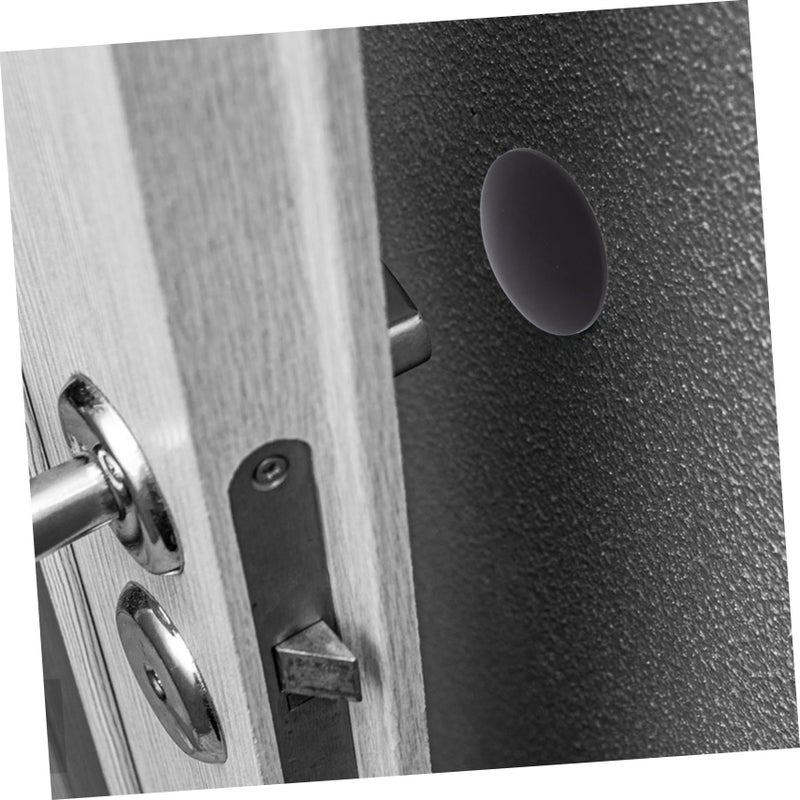 4 Pack Adhesive Door Handle Stoppers Noiseless Wall Protectors Bumpers - Image 3
