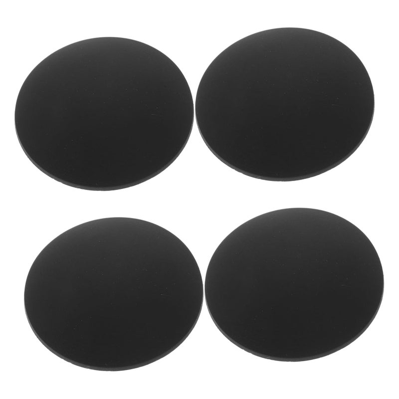 4 Pack Adhesive Door Handle Stoppers Noiseless Wall Protectors Bumpers - Image 2