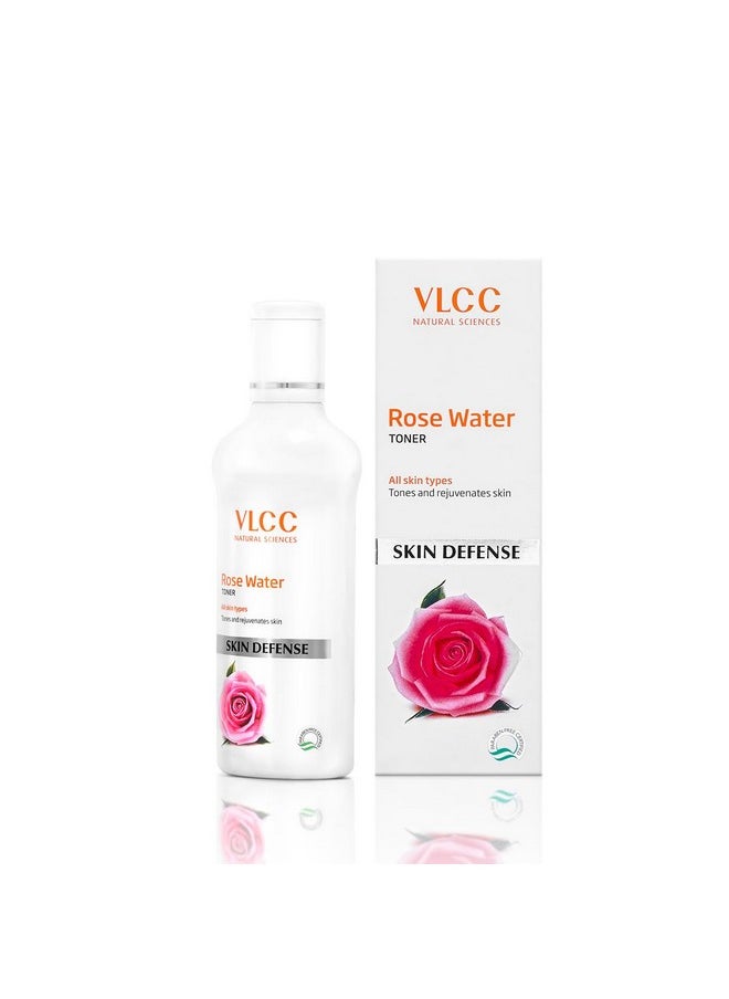 VLCC Rose Water Toner - 100ml - Tones & rejuvenates skin | Helps maintain skin's pH balance | Helps tighten the pores and gently tones the skin | With Rose, Aloe vera, Mint, Date fruit. - pzsku/Z00285544AE3E146EE7DEZ/45/_/1738306459/aaf9f918-345c-46e6-a6a6-8673a6e498fe