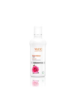 VLCC VLCC Rose Water Toner - 100ml - Tones & rejuvenates skin | Helps maintain skin's pH balance | Helps tighten the pores and gently tones the skin | With Rose, Aloe vera, Mint, Date fruit.  - Image 1