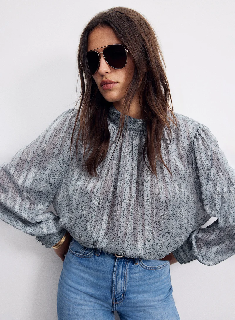 اتش اند ام Patterned Blouse