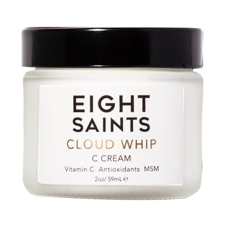 Eight Saints Skincare Cloud Whip Vitamin C Face Moisturizer Day Cream Natural and Organic Face Cream For Women Anti Aging Cream For Face To Reduce Fine Lines and Wrinkles 2 Ounces Unscented