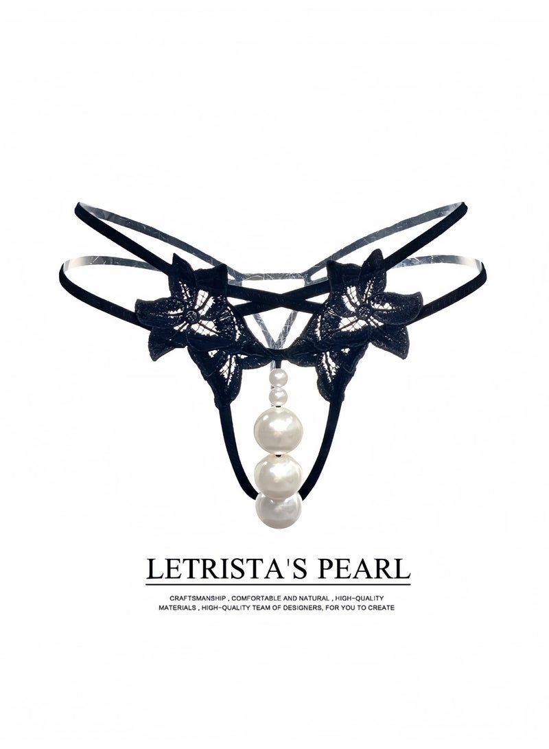 3-piece Temptation Thongs Soft Pearl Underwear - Image 5