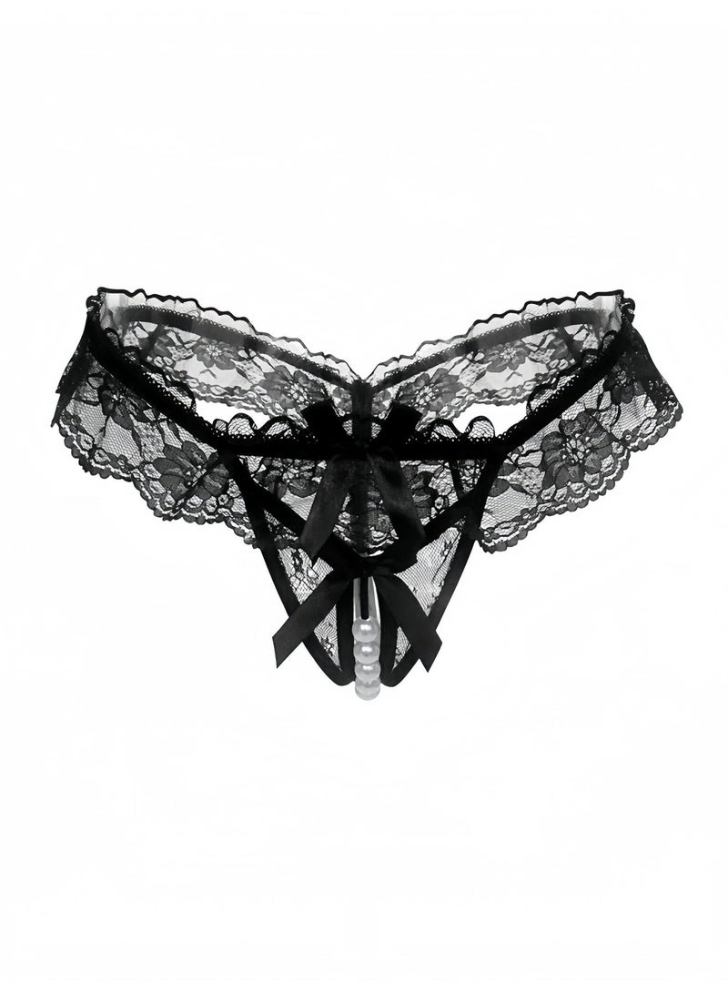 3-piece Temptation Thongs Soft Pearl Underwear - Image 2