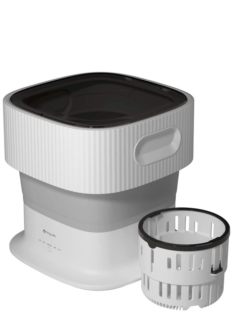 Cool Baby COOLBABY Portable Mini Folding Clothes Washing Machine, Bucket Automatic Home Travel Self-Driving Tour Underwear Foldable Washer,MNXYJ02 - Image 1