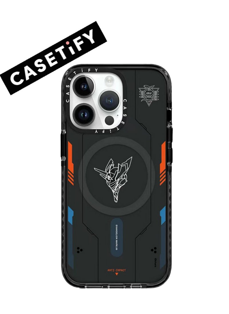 Casetify Apple iPhone 14 Pro Case,Mark.06 Magnetic Adsorption Phone Case - Black  - Image 1