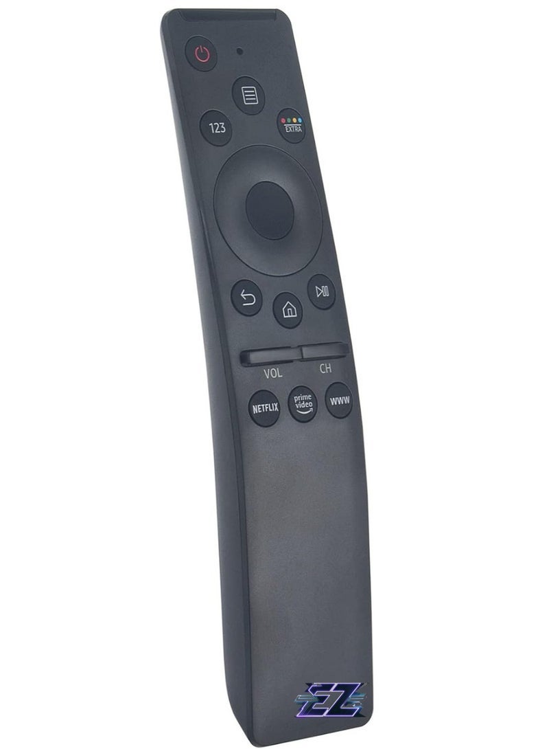 PopZa New Universal Remote Control RM-L1593 Compatible with Samsung LED QLED UHD SUHD HDR LCD Curved Frame HDTV 4K 8K 3D TV with Shortcut App Buttons for Netflix, Prime Video, WWW with battery - Image 2