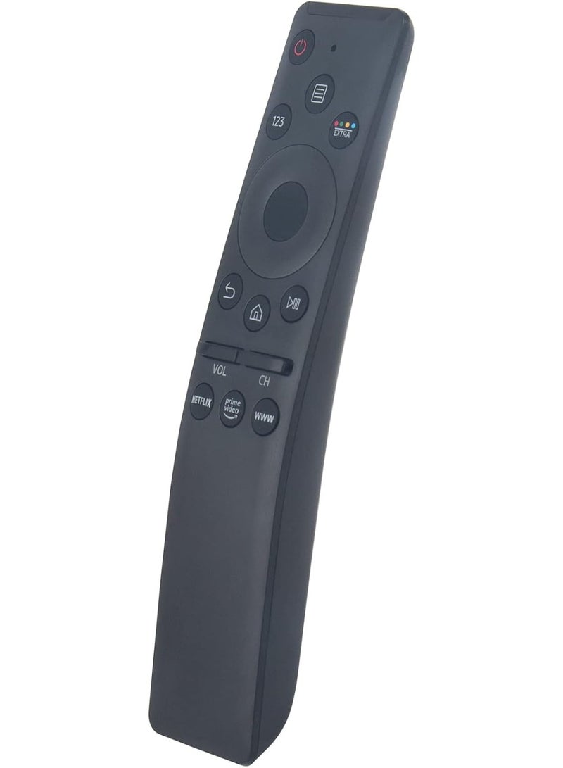 PopZa New Universal Remote Control RM-L1593 Compatible with Samsung LED QLED UHD SUHD HDR LCD Curved Frame HDTV 4K 8K 3D TV with Shortcut App Buttons for Netflix, Prime Video, WWW with battery - Image 3