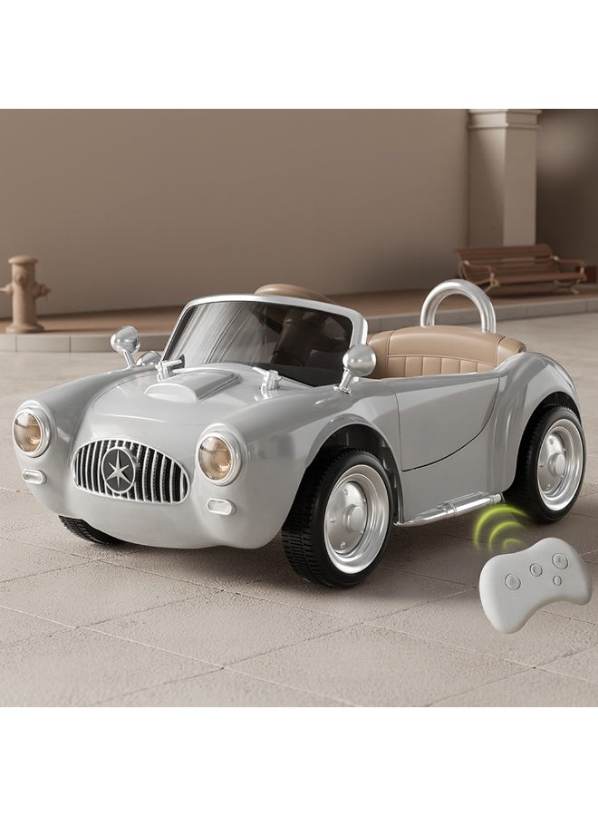 غوغا سيارة كهربائية للأطفال 12 فولت - سيارة اطفال بريموت تحكم أبوي مع بلوتوث وموسيقى ومساعدات صدمات وأنوار LED - عربيه اطفال كهرباء كبيره مناسبة للأولاد والبنات من عمر 2-8 سنوات - Image 1