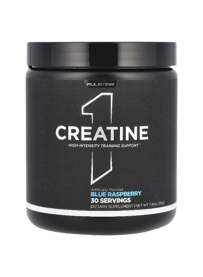 Rule One Proteins بروتينات رول وان، كرياتين، توت أزرق، 7.41 أونصة (210 غرام) - Image 1