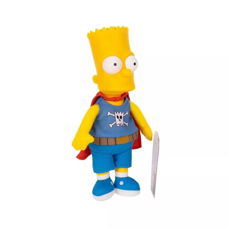The Simpsons Daredevil Bart Plush Features Soft Fabric Body with Sculpted Head Officially Licensed - Image 3