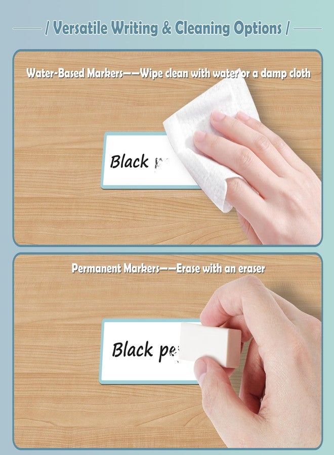 PPB Dry Erase Labels Sticky Notes for Containers, Reusable Waterproof Removable Stickers for Storage Bins, Freezer, Kitchen, Classroom, Whiteboard, All Purpose Use (1.2”x 2”, Multicolor, 60 Dots) - Image 4