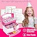 MOZXEBOK Jewelry Toys for Girls Adjustable Rings Bracelets Necklaces Butterfly Hair Clips Toddler Bows Unicorns Kids Toys Set for Princess Dress Up Christmas Birthday Gifts 3 4 5 6 7 8 9 Year Old Girl - Image 4