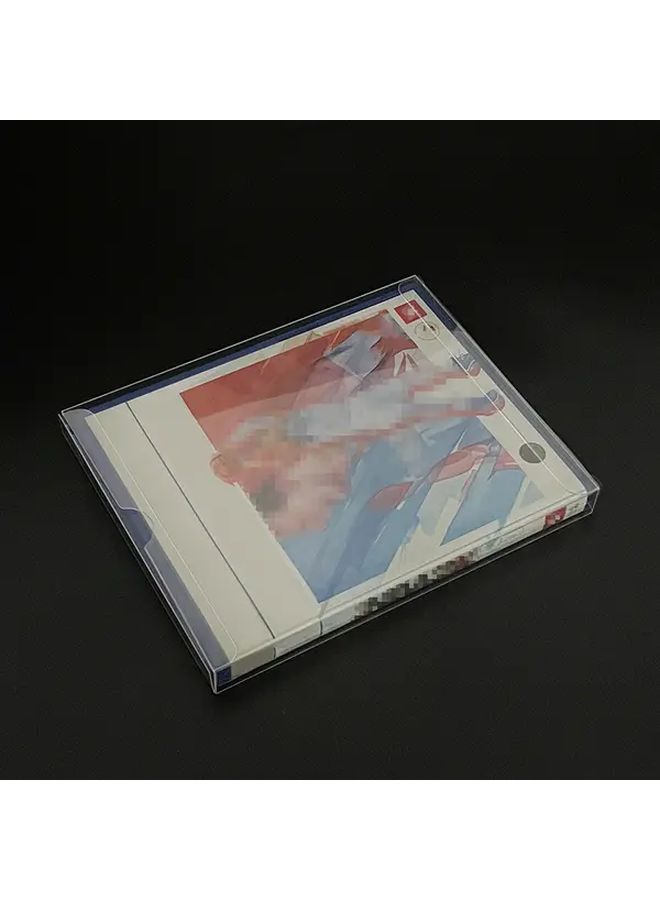 White Clear PS5 PS4 PS3 Game Case Display Window Protective Storage Holder - Image 3