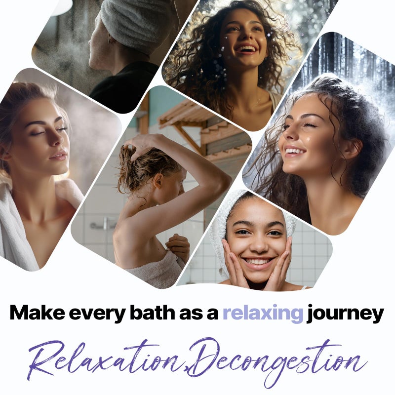 SWCANDY Shower Steamers Aromatherapy Birthday Gifts for Women - SWCANDY 8 Pcs Stocking Stuffers White Elephant Gifts for Adults Mom Men Teen Self Care with Natural Essential Oils Relaxation Home SPA Christmas - Image 5