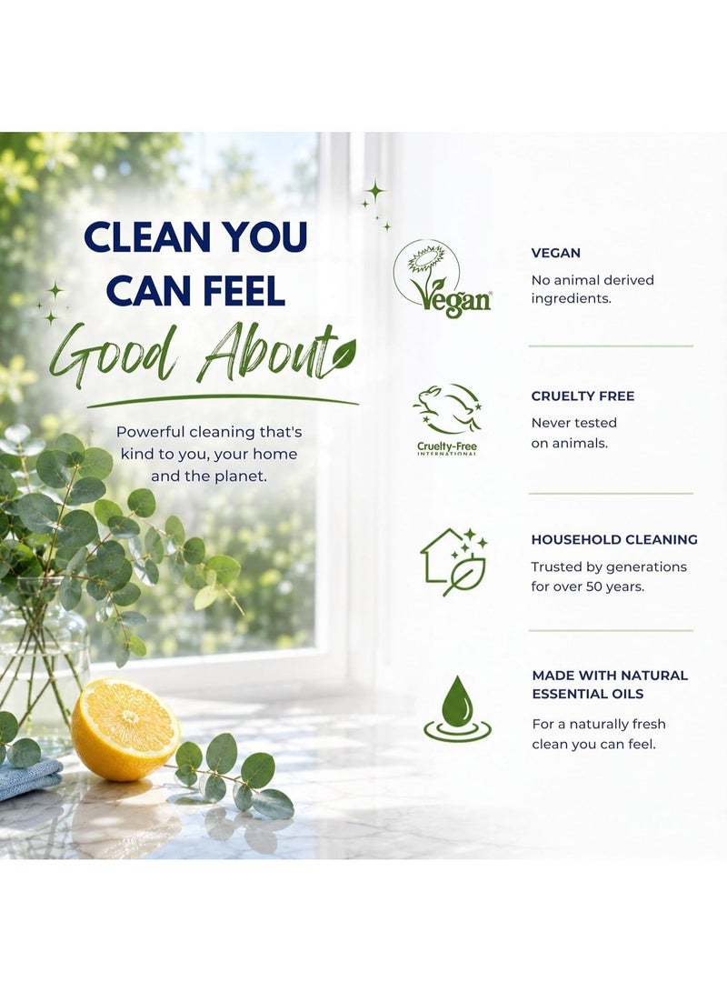 Astonish Window & Glass Cleaner Trigger Spray 750ml with Lemon Oil, Streak-Free Shine Formula, Lifts Dirt from Windows, Mirrors & Glass Surfaces, Vegan & Cruelty Free Household Cleaner - Image 5