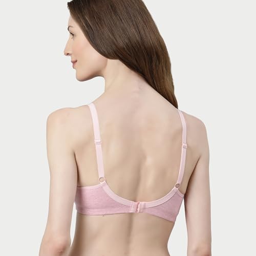 Enamor M-Frame Jiggle Control Fab-Cool Stretch Cotton Bra for Women- Full Coverage, Non Padded and Wirefree - Image 3