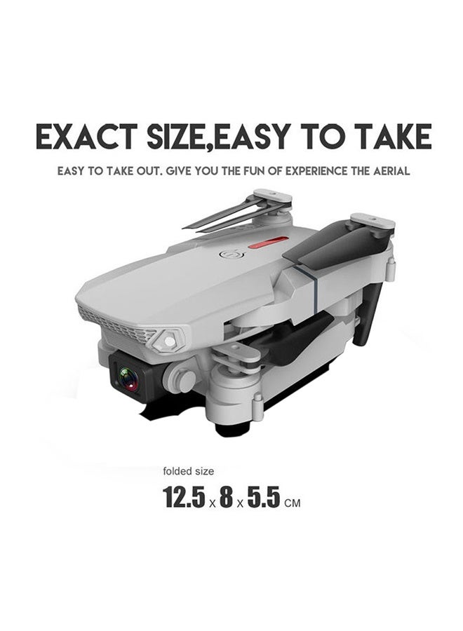 LSE525 Foldable Drone, 4K High Definition Camera Wifi Drone, Lightweight And Portable Remote Control Quadcopter, Durable RC Drone For Beginners And Experts, (1pc, Silver) - Image 2