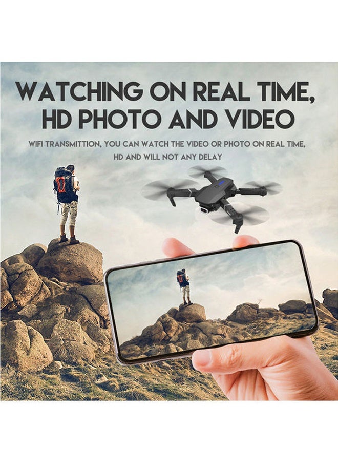 LSE525 Foldable Drone, 4K High Definition Camera Wifi Drone, Lightweight And Portable Remote Control Quadcopter, Durable RC Drone For Beginners And Experts, (1pc, Silver) - Image 5