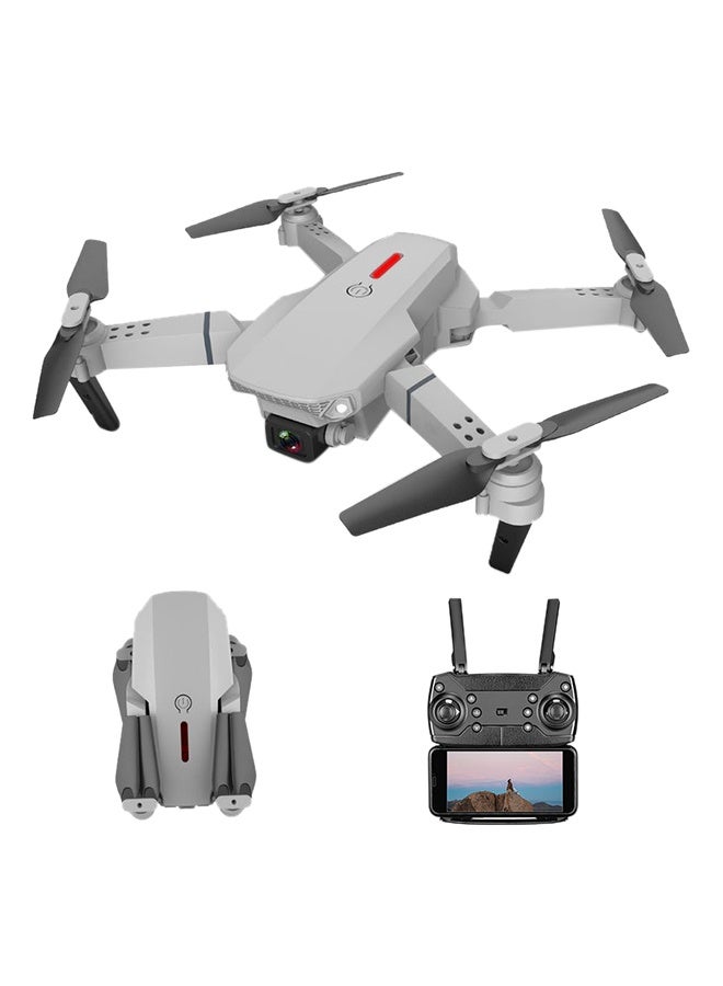 LSE525 Foldable Drone, 4K High Definition Camera Wifi Drone, Lightweight And Portable Remote Control Quadcopter, Durable RC Drone For Beginners And Experts, (1pc, Silver) - Image 1