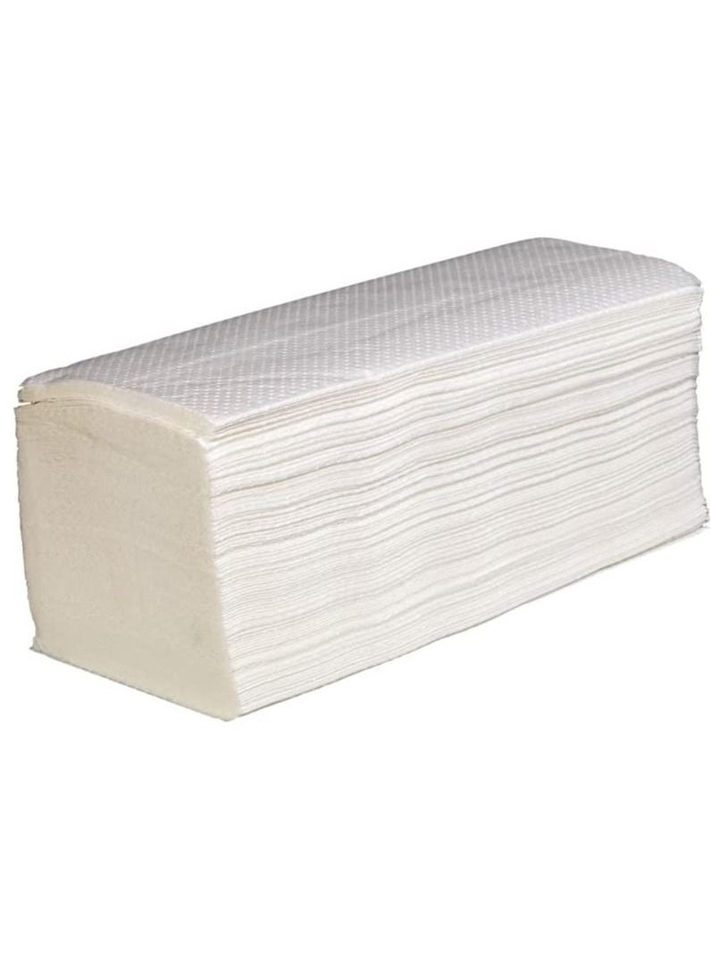 3000PC Disposable Soft Interfold White Tissue Paper Hand Table Napkin 20X23Cm
