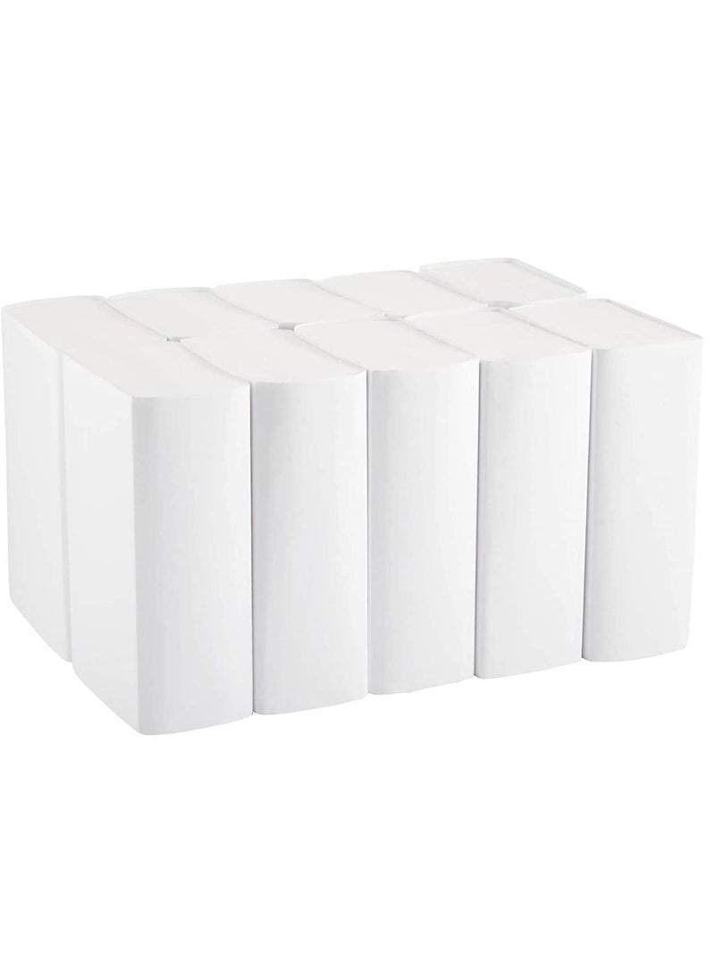 3000PC Disposable Soft Interfold White Tissue Paper Hand Table Napkin 20X23Cm