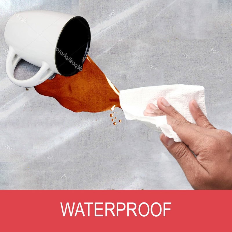 LAMINET Heavy-Duty Plastic Recliner Cover â€“ Clear Vinyl Waterproof Protector for Armchairs, Living Room Chairs, Guards Against Cat/Dog Scratches, Pet Hair, Dust, and Spills â€“ Ideal for Storage Moving - Image 4